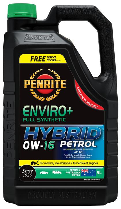Penrite Enviro+ Hybrid 0W-16 Engine Oil 5L