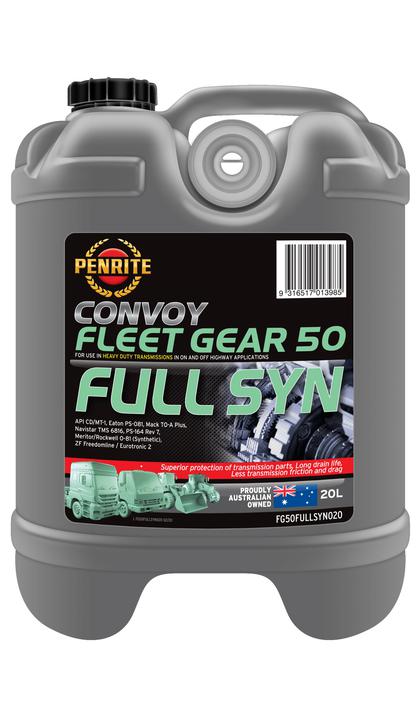 Penrite Convoy Fleet Gear 50 Full Synthetic 20L FG50FULLSYN020