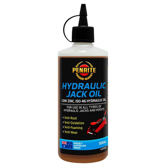Penrite Hydraulic Jack Oil Low Zinc ISO 46 500ml HJO0005