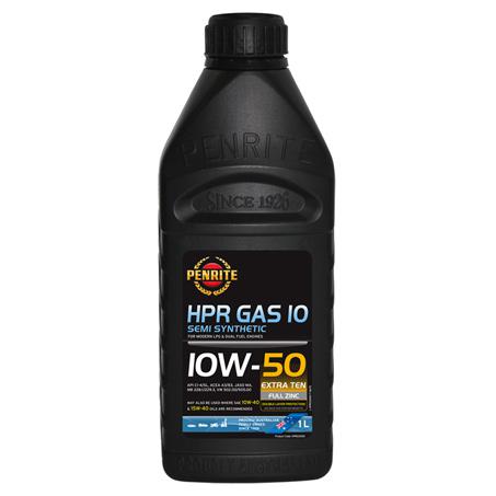 Penrite HPR Gas 10 10W-50 Synthetic Engine Oil 1L