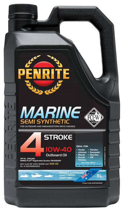 Penrite Marine Outboard 4 Stroke Oil 10W-40 5L