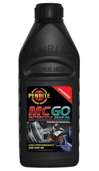 Penrite MC Gear Oil Mineral Motorcycle Gear Oil SAE 10W-40, API GL-4 1L