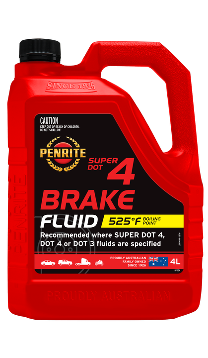 Penrite Brake Fluid Super DOT 4 4L
