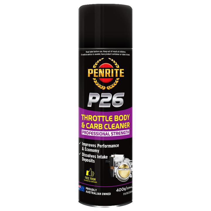 Penrite Throttle Body & Carb Cleaner P26 Professional Strength 400g P26TBCC0004