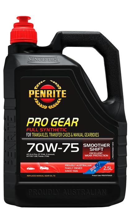 Penrite Pro Gear 70W-75 Gear Oil 2.5L