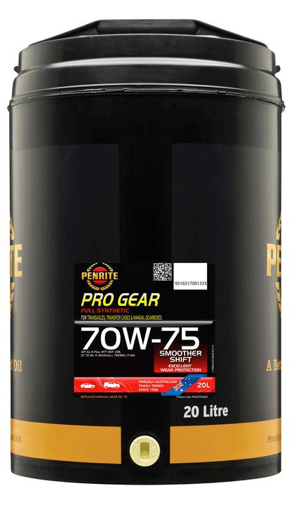 Penrite Pro Gear 70W-75 Gear Oil 20L