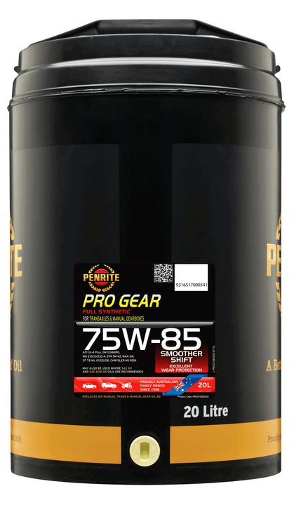 Penrite Pro Gear 75W-85 Gear Oil 20L