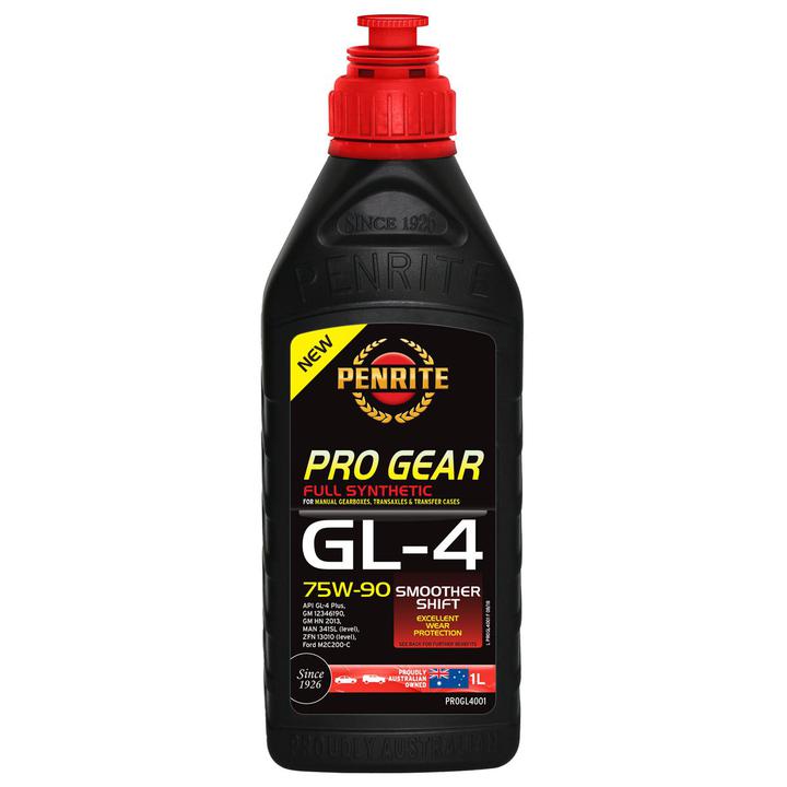 Penrite Pro Gear GL4 Synthetic Gear Oil 75W-90 1L PROGL4001
