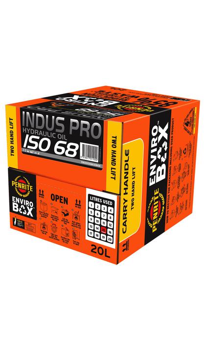 Penrite Indus Pro Hydraulic 68 Hydraulic Oil Enviro Box 20L