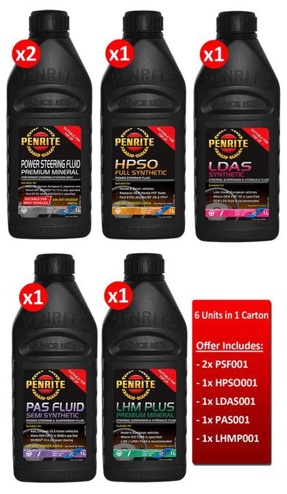 Penrite Power Steering Fluid Trade Pack