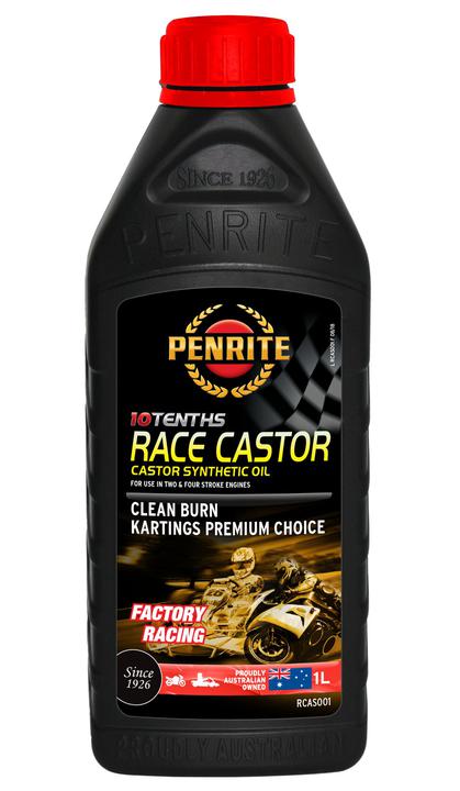 Penrite 10 Tenths Race Castor Oil 20W-40 Two-Stroke Rotary 1L