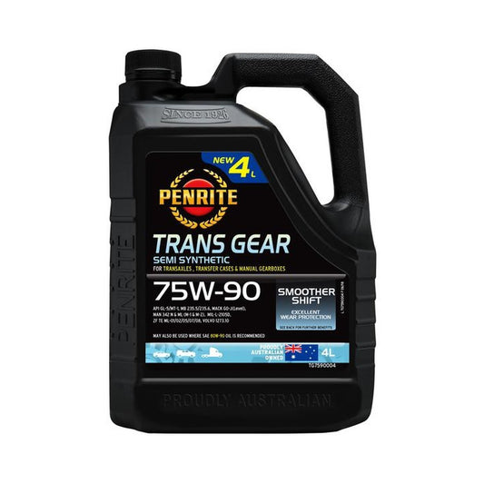 Penrite Trans Gear SAE 75W-90 Semi-Synthetic Engine Oil 4L TG7590004