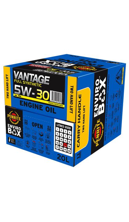 Penrite Vantage Full Synthetic 5W-30 Engine Oil Enviro Box 20L