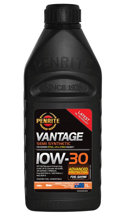 Penrite Vantage Semi Synthetic 10W-30 Engine Oil 1L