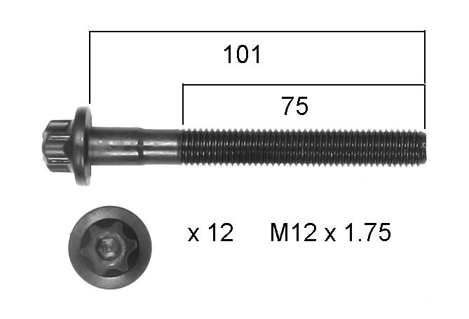 Permaseal Head Bolt Set HBS273