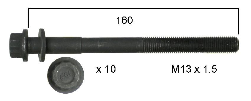 Permaseal Head Bolt Set HBS302H