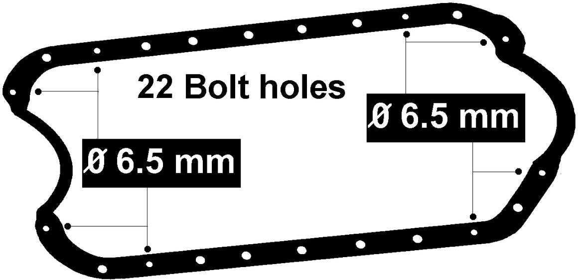 Permaseal Oil Pan Gasket Set HC403