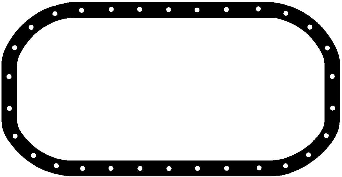 Permaseal Oil Pan Gasket Set JH016