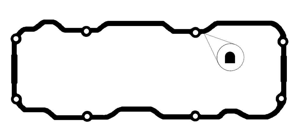 ACL Valve Cover Gasket JM086