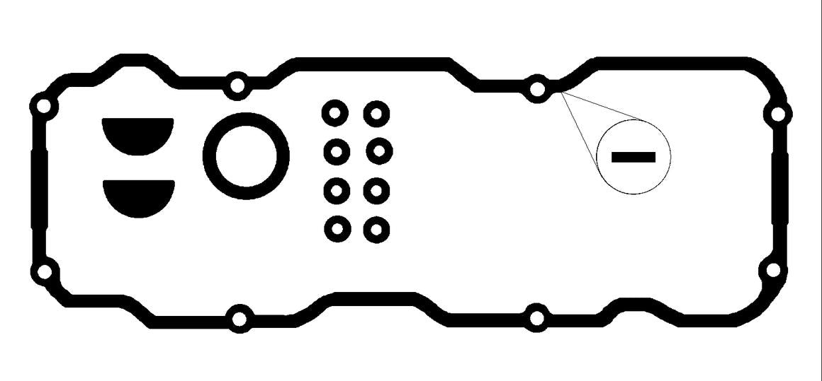Permaseal Valve Cover Gasket Set JN366K
