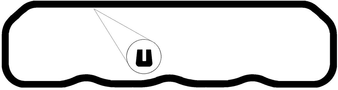 Permaseal Valve Cover Gasket JN573