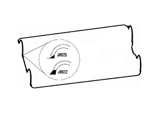 Permaseal Valve Cover Gasket JN632