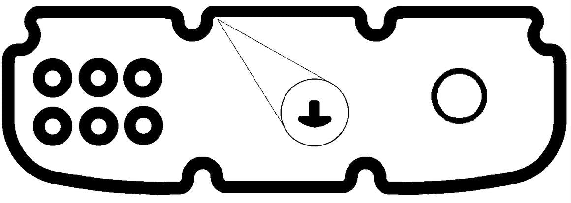 Permaseal Valve Cover Gasket Kit JN701NK