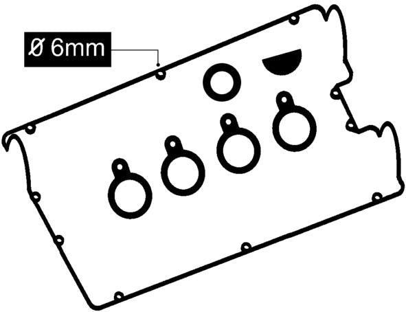 Permaseal Valve Cover Gasket Kit JN715K