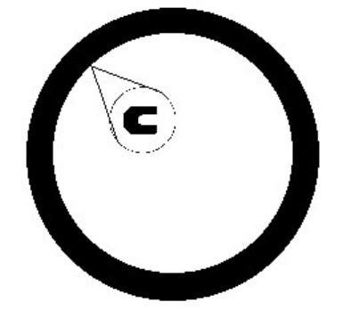 Permaseal Water Outlet Gasket LA105