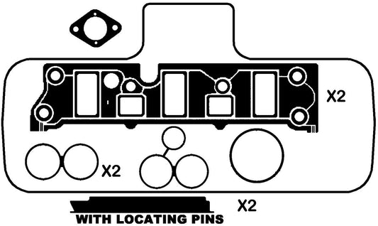 Permaseal Intake Manifold Gasket MS3118K