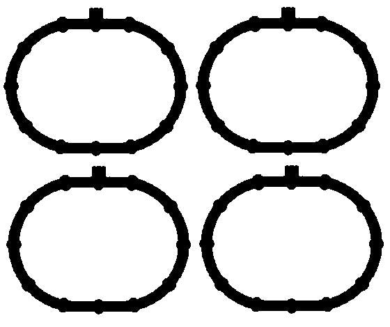 Permaseal Intake Manifold Gasket MS3445