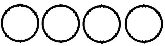 Permaseal Intake Manifold Gasket MS3681