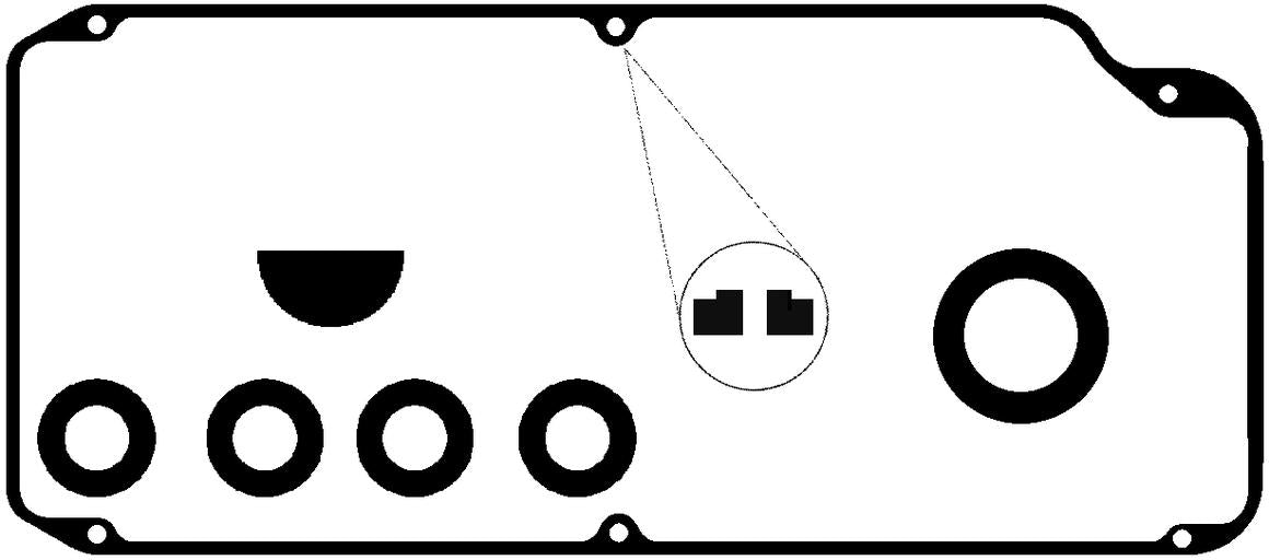 Permaseal Valve Cover Gasket Kit RC3084K