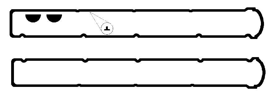 Permaseal Valve Cover Gasket Set RC3100K