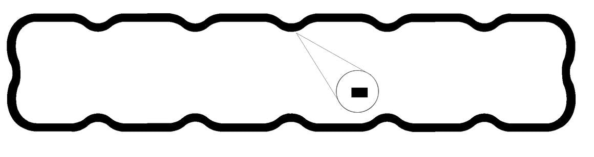 Permaseal Valve Cover Gasket RC3201