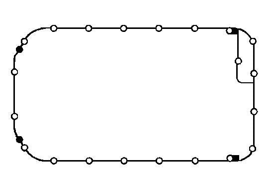 Permaseal Oil Pan Gasket SG3039