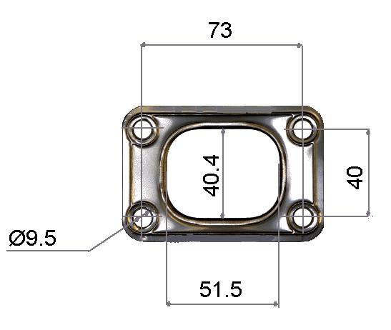 Permaseal Turbo Inlet Gasket TUR002