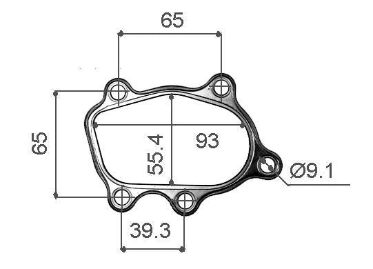 Permaseal Turbo Outlet Gasket TUR006