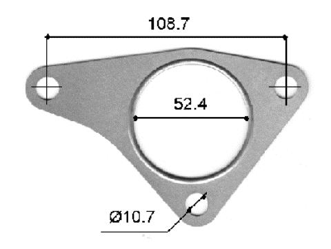 Permaseal Turbo Flange Gasket TUR009