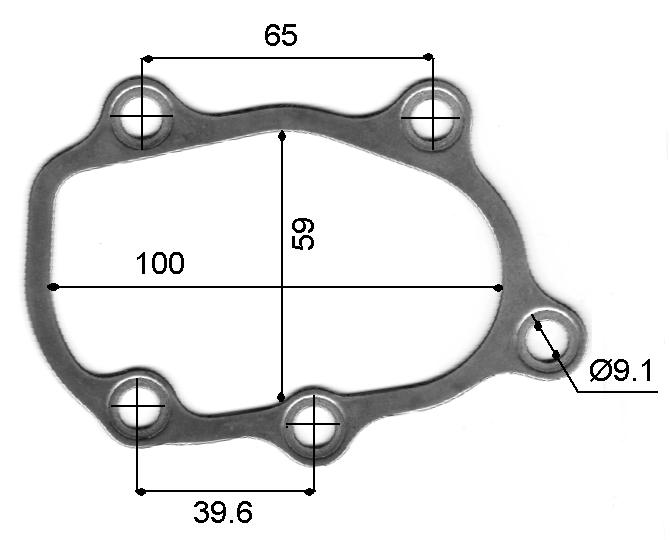 Permaseal Turbo Outlet Gasket TUR029