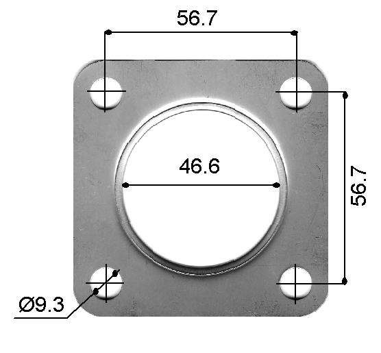 Permaseal Turbo Inlet Gasket TUR041