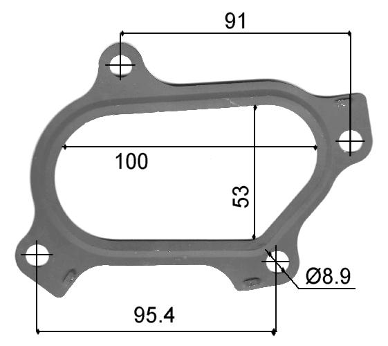 Permaseal Turbo Outlet Gasket TUR078