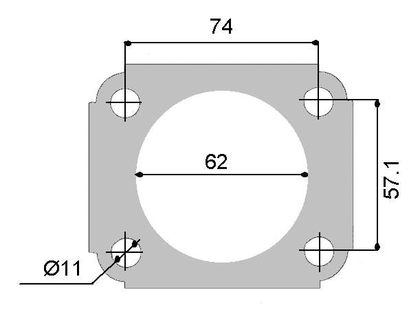 Permaseal Turbo Inlet Gasket TUR081