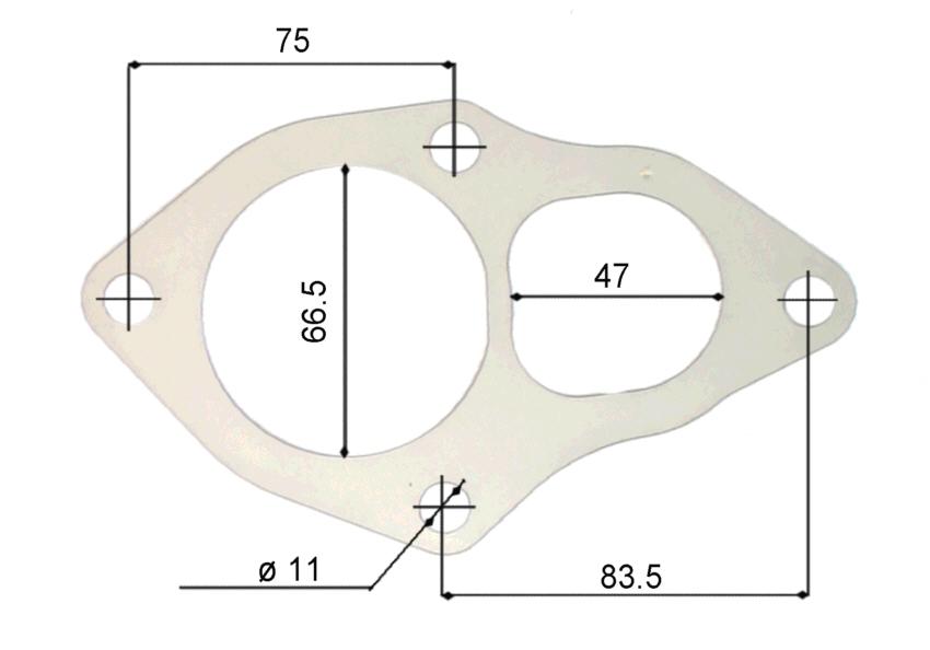 Permaseal Turbo Outlet Gasket TUR082
