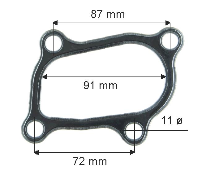 Permaseal Turbo Outlet Gasket TUR106