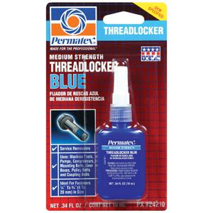 Permatex Threadlocker Blue Medium Strength 10ml