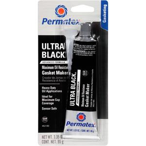Permatex Ultra Black Maximum Oil Resistance RTV Silicone Gasket Maker 95g