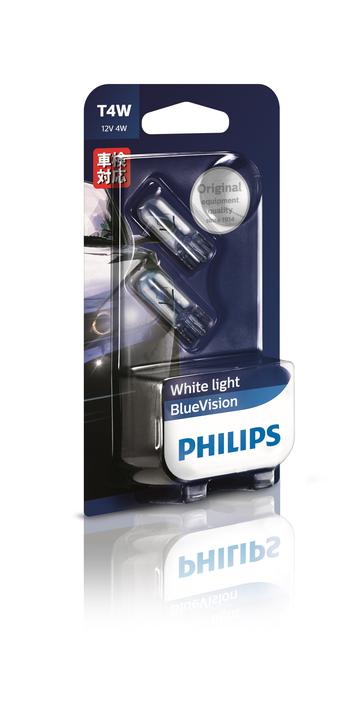 Philips Bayonet Globe 12V 4W (2Pk) 12929BVB2