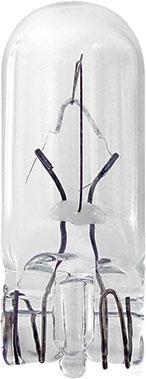 Philips Standard T10 Wedge Globe 12V 5W (10Pk) 12961