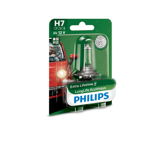 Philips Eco Vision H7 Globe 12V 55W Longlife 12972LLECOB1